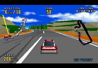 Virtua Racing Deluxe screenshot 5 for Super 32X